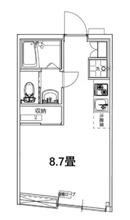 SUERTE府中【3階】の間取り