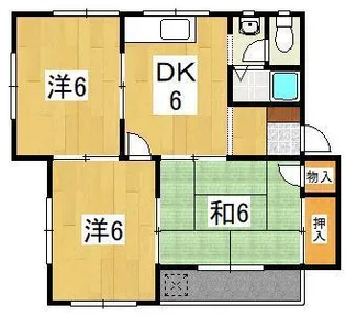 レジデンス香川II【1階】の間取り