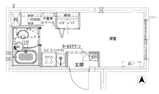 CREAL住吉II【4階】の間取り