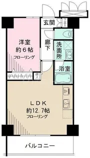 ニューハイム上板橋【8階】の間取り