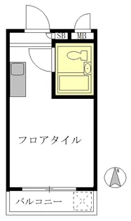メゾン・ド・ラビヤル【4階】の間取り