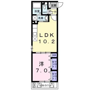 エスポワール京都南【3階】の間取り