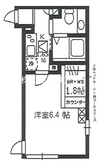 カーサ ミーア町屋【1階】の間取り
