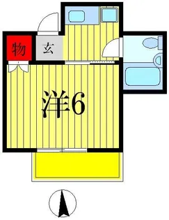 前川ビル【3階】の間取り