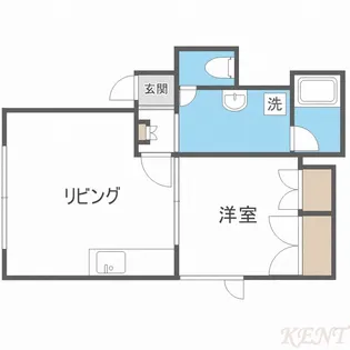 リージェント山の手【1階】の間取り