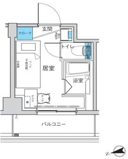 キャンパスヴィレッジ椎名町【3階】の間取り