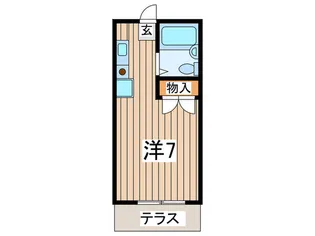 ネットテラス市沢【1階】の間取り