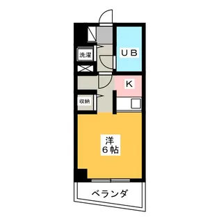 ワコーレトオカイマンション【3階】の間取り