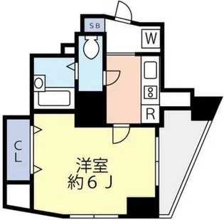グランヴァン戸越銀座【8階】の間取り