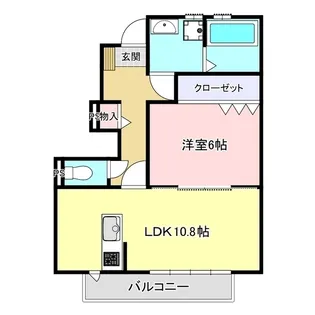 グランメール七光台 D【1階】の間取り