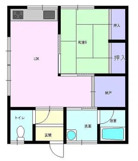 コーポ清和【2階】の間取り