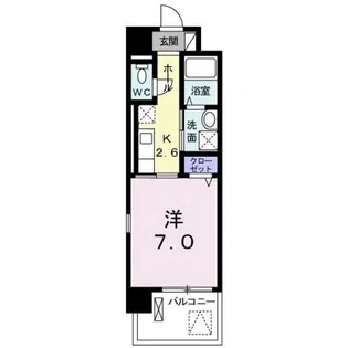メゾンドボヌールII【3階】の間取り