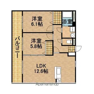 ブレインマンション・サンシャイン【1階】の間取り