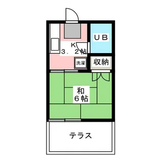 ファミーユ上石神井【1階】の間取り