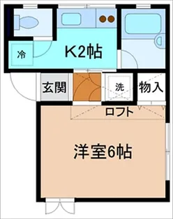 LUSH【2階】の間取り