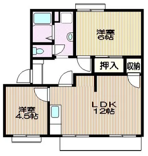 プレステージ【2階】の間取り
