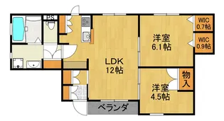 The Fort Myorennji【1階】の間取り