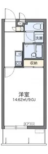 アウル【3階】の間取り