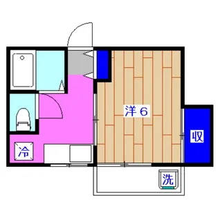光ハイツ【1階】の間取り