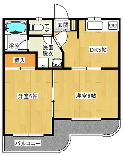 ネバーランド【2階】の間取り