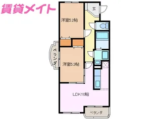 サニーパレス・K【2階】の間取り
