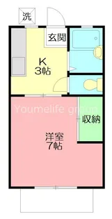 コーポシティ1【1階】の間取り