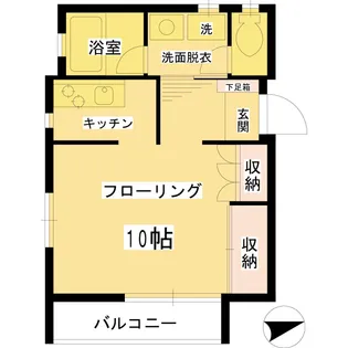 モンガル’96【1階】の間取り