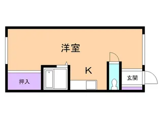 メゾン白樺【1階】の間取り