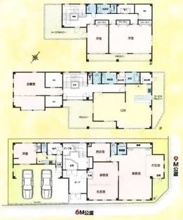 埼玉県坂戸市千代田3【一戸建】の間取り