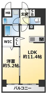 PRECIOSO神戸【7階】の間取り