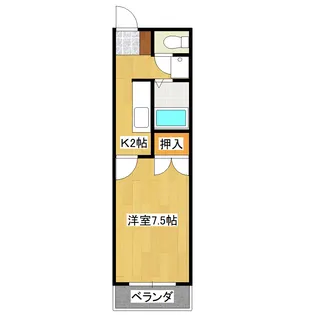 さくらメール【2階】の間取り