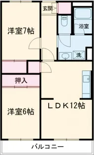 東京都江戸川区東葛西7【マンション】の間取り