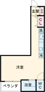 ルミネコート東町【2階】の間取り