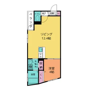 RUSCELLO庄内通【2階】の間取り