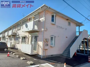 サンシティーB棟【1階】の外観