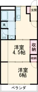 ライフステージ広瀬 京田I【2階】の間取り