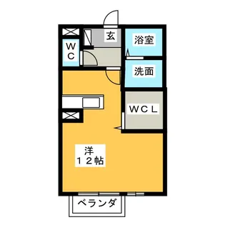 マルカート松阪【1階】の間取り