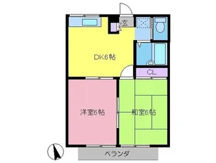 エステートピアライズ2【2階】の間取り