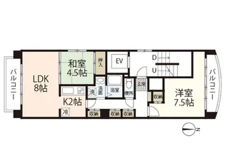 シンモトビル【2階】の間取り
