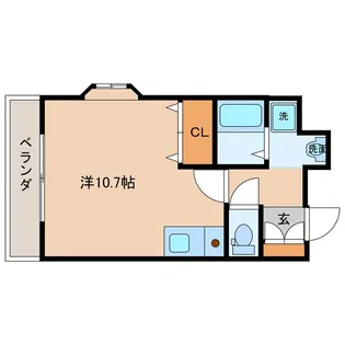 South450【5階】の間取り