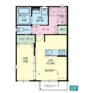 峰M1【2階】の間取り