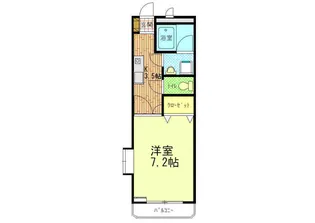 マンションLIVE【1階】の間取り