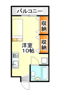 桜ハイツ【1階】の間取り