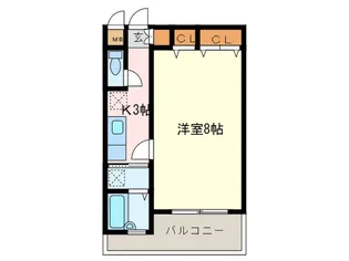 ヴァンドラメール【4階】の間取り