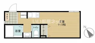ラーク町田II【2階】の間取り