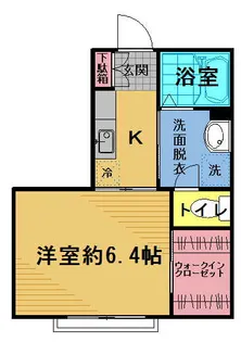 グランシードK【2階】の間取り