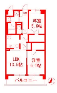 ルミエール【7階】の間取り