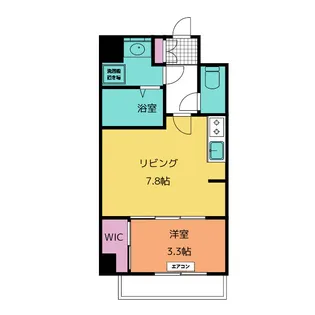 ウッドレスト柏【4階】の間取り