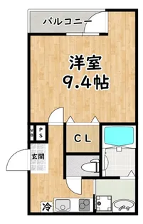 1Kの間取り画像