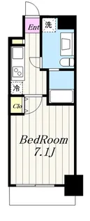 レジディア本厚木【01】【10階】の間取り